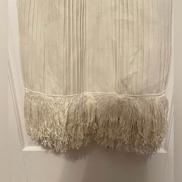 NWT Express Ribbed Halter Midi Dress w/ Fringe - Picture 6 of 9